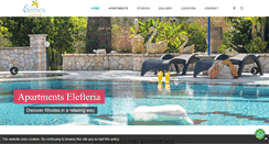 Desktop Screenshot of apartmentselefteria.com